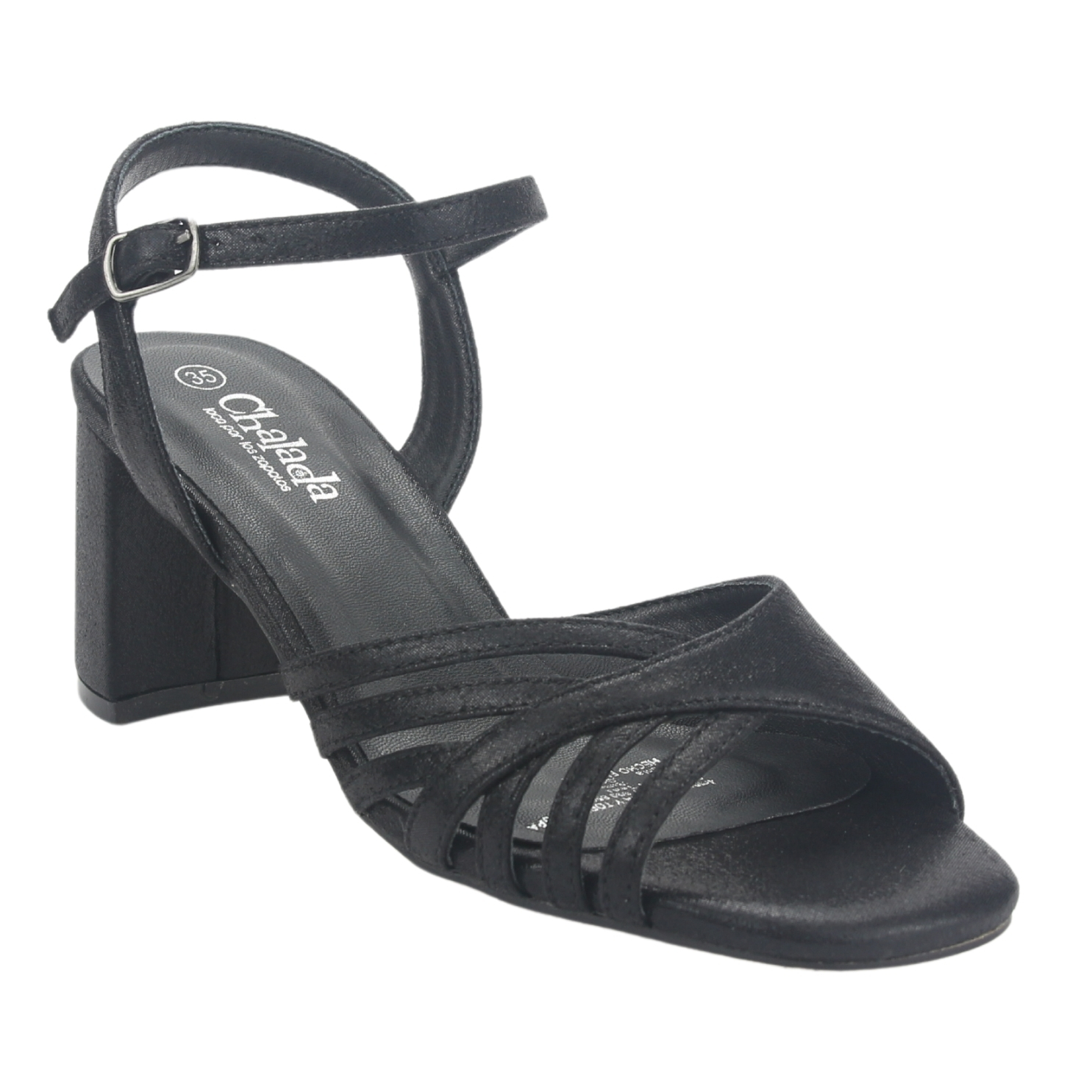 SANDALIA MUJER CHALADA NEGRO FOLY-2 CASUAL - 3