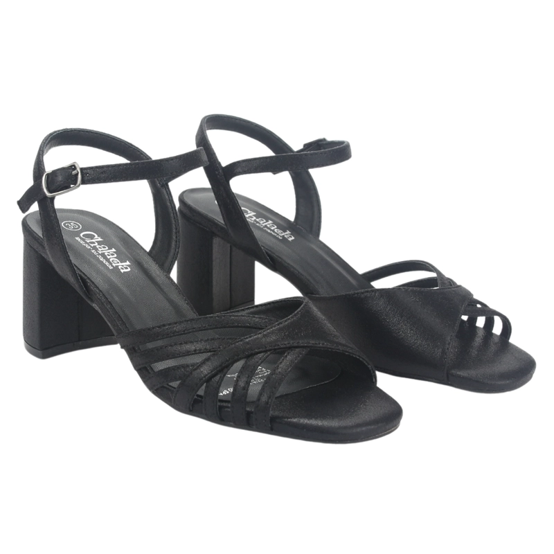 SANDALIA MUJER CHALADA NEGRO FOLY-2 CASUAL - 5
