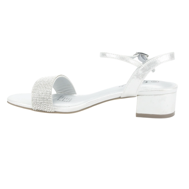 SANDALIA MUJER CHALADA PLATEADO FADIA-3 CASUAL - 2