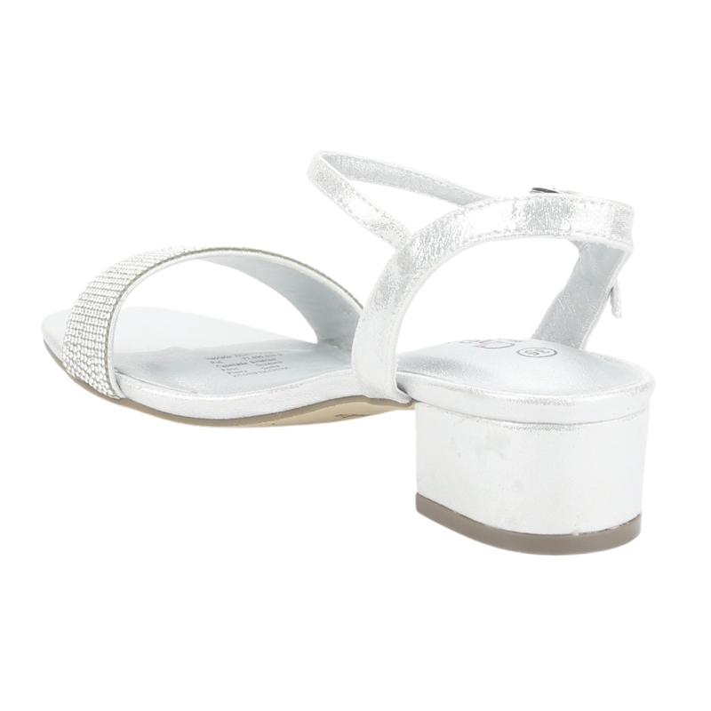 SANDALIA MUJER CHALADA PLATEADO FADIA-3 CASUAL - 4