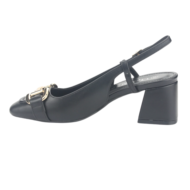 ZAPATO CHALADA MUJER CORSO-8 NEGRO CASUAL - 2