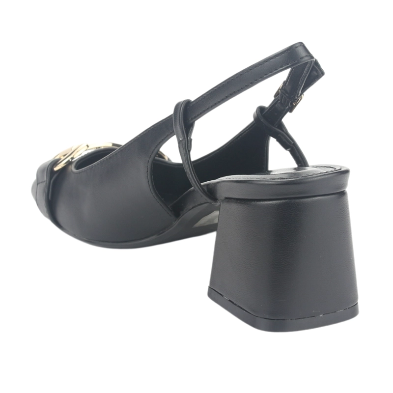 ZAPATO CHALADA MUJER CORSO-8 NEGRO CASUAL - 4