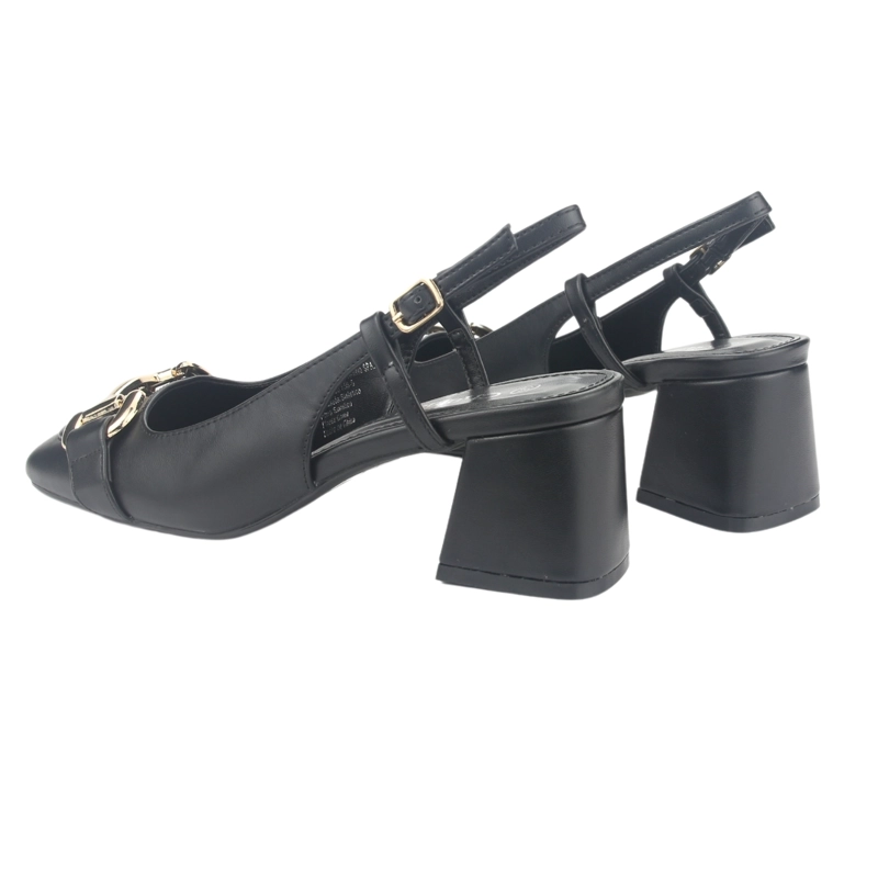 ZAPATO CHALADA MUJER CORSO-8 NEGRO CASUAL - 6