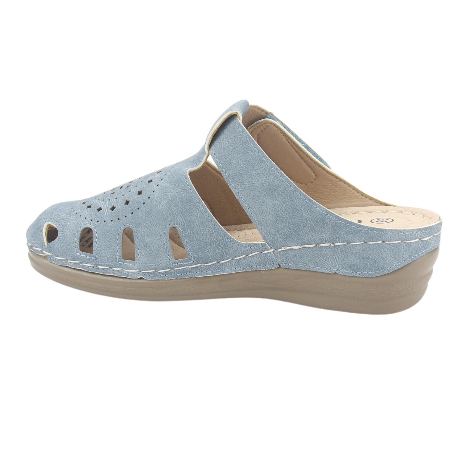 SANDALIAS MUJER CHALADA MUSA-4 COMFORT AZUL - 2