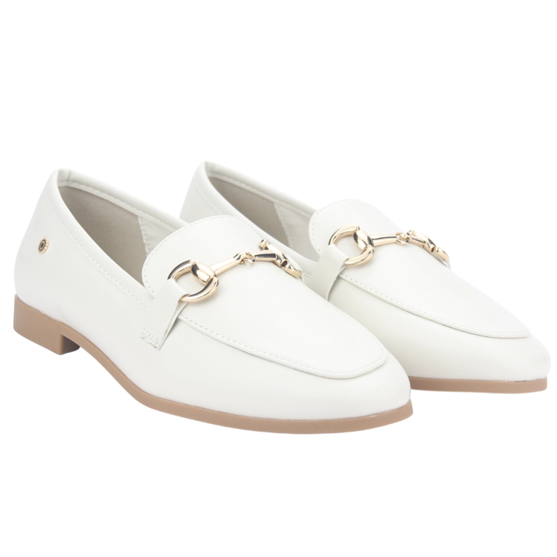 MOCASIN CHALADA MUJER SLEEP-28 BEIGE CASUAL - 5