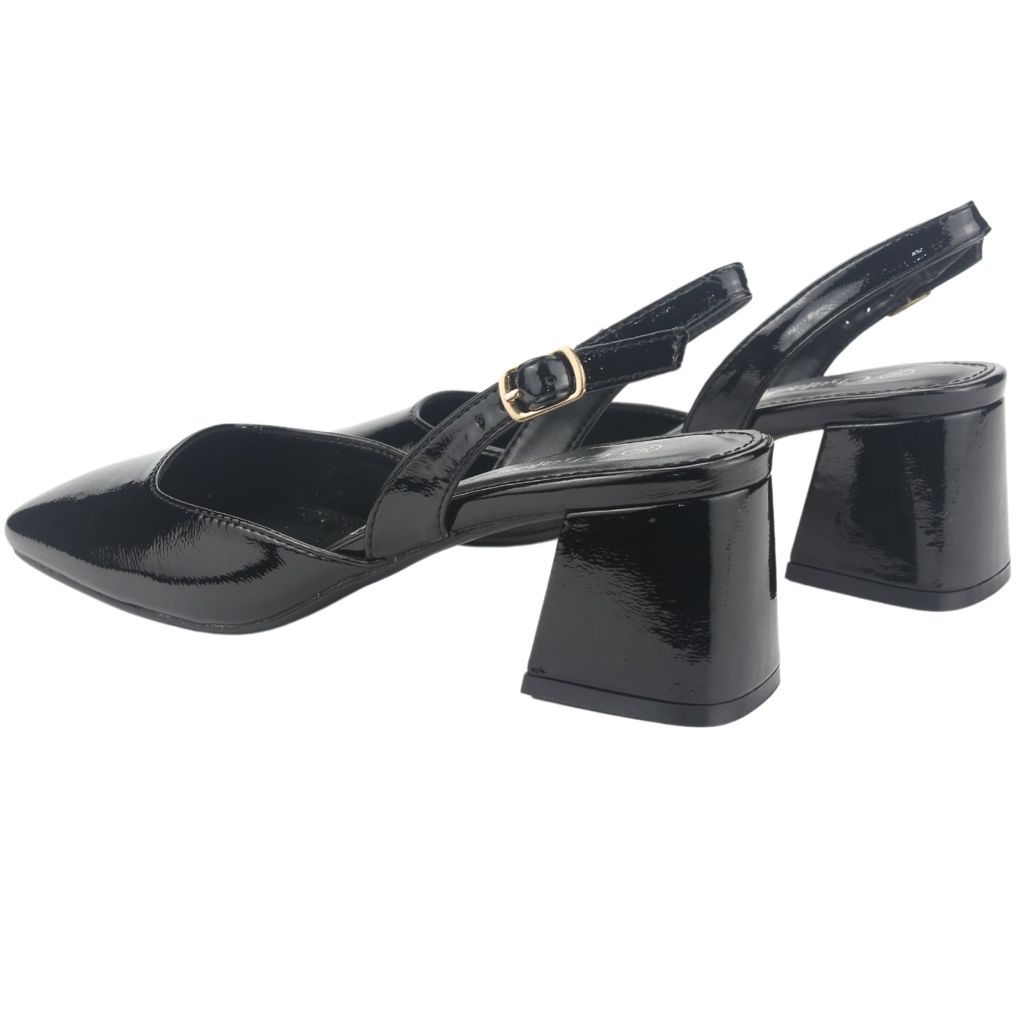 ZAPATO CHALADA MUJER CORSO-7 NEGRO CASUAL - 6