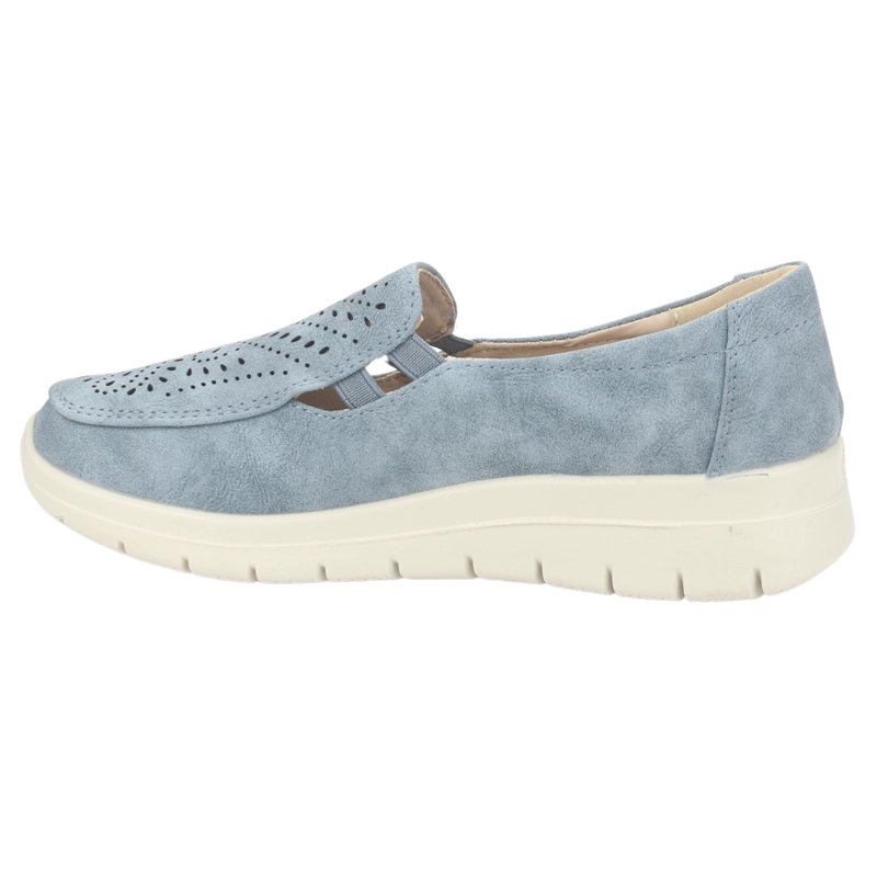 ZAPATO CHALADA MUJER FINEST-5 AZUL CASUAL - 2