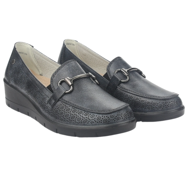 MOCASIN CHALADA MUJER CONA-2 NEGRO CASUAL - 5