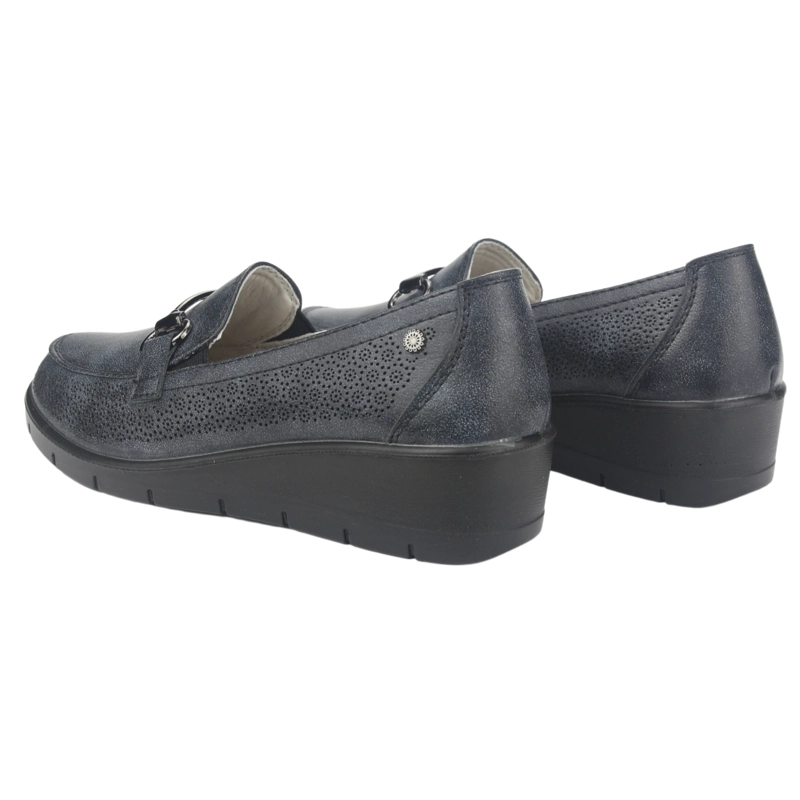 MOCASIN CHALADA MUJER CONA-2 NEGRO CASUAL - 6