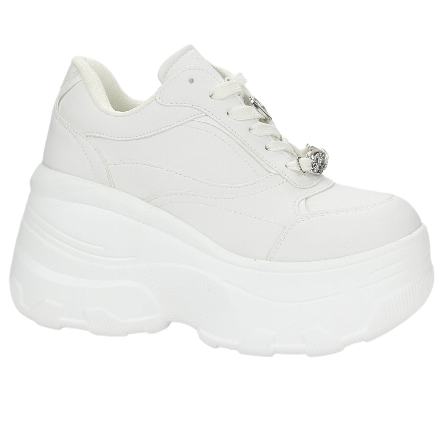 ZAPATILLAS MUJER CHALADA URBANAS BLANCO NAKE-1 - 1