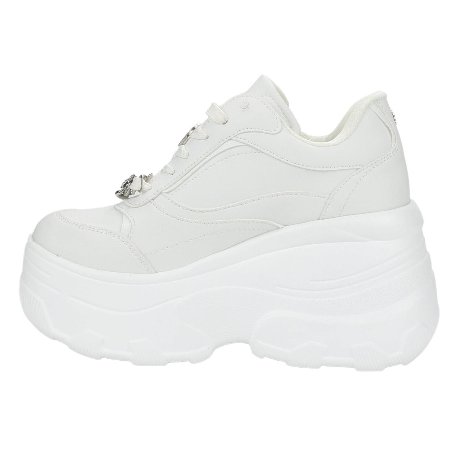 ZAPATILLAS MUJER CHALADA URBANAS BLANCO NAKE-1 - 2