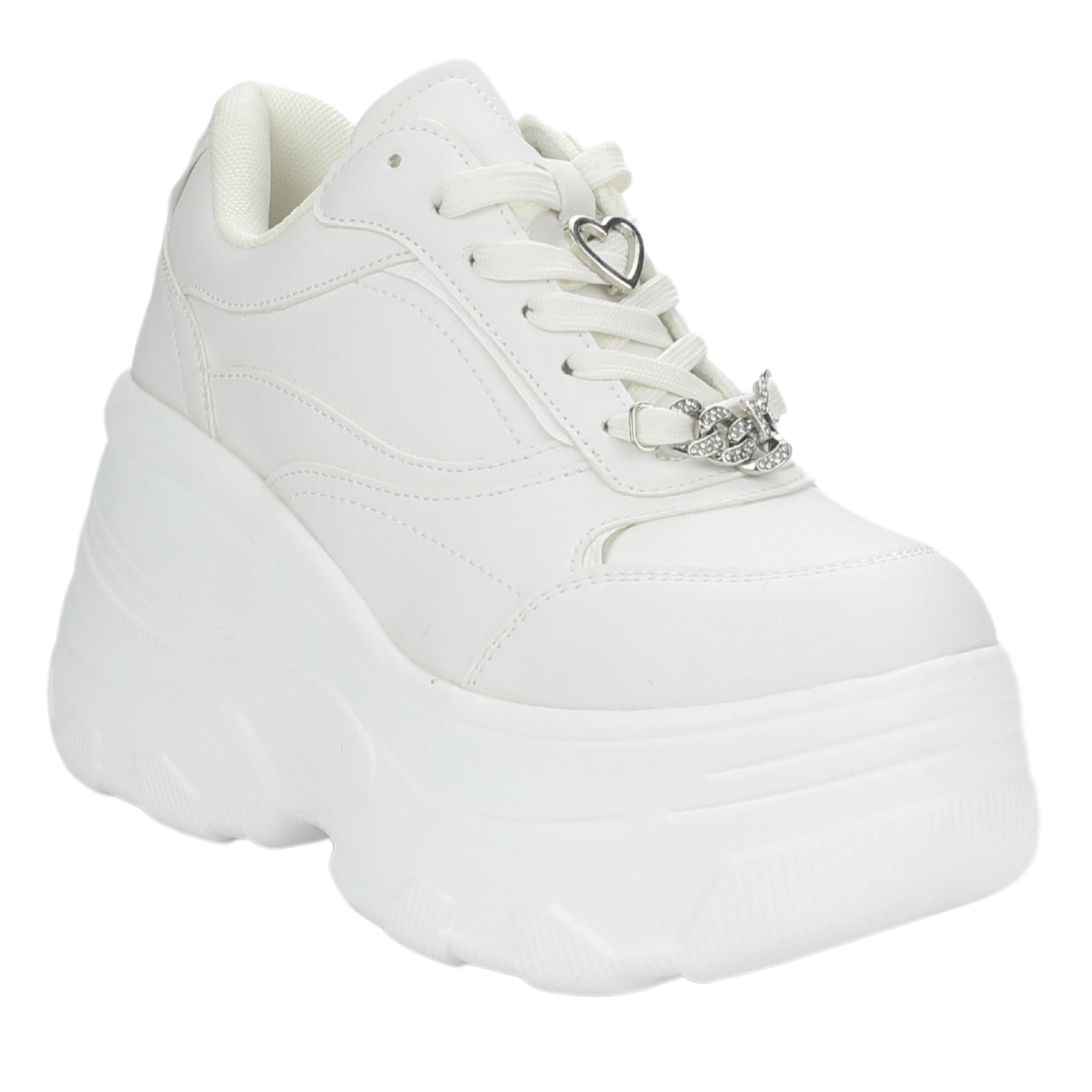 ZAPATILLAS MUJER CHALADA URBANAS BLANCO NAKE-1 - 3