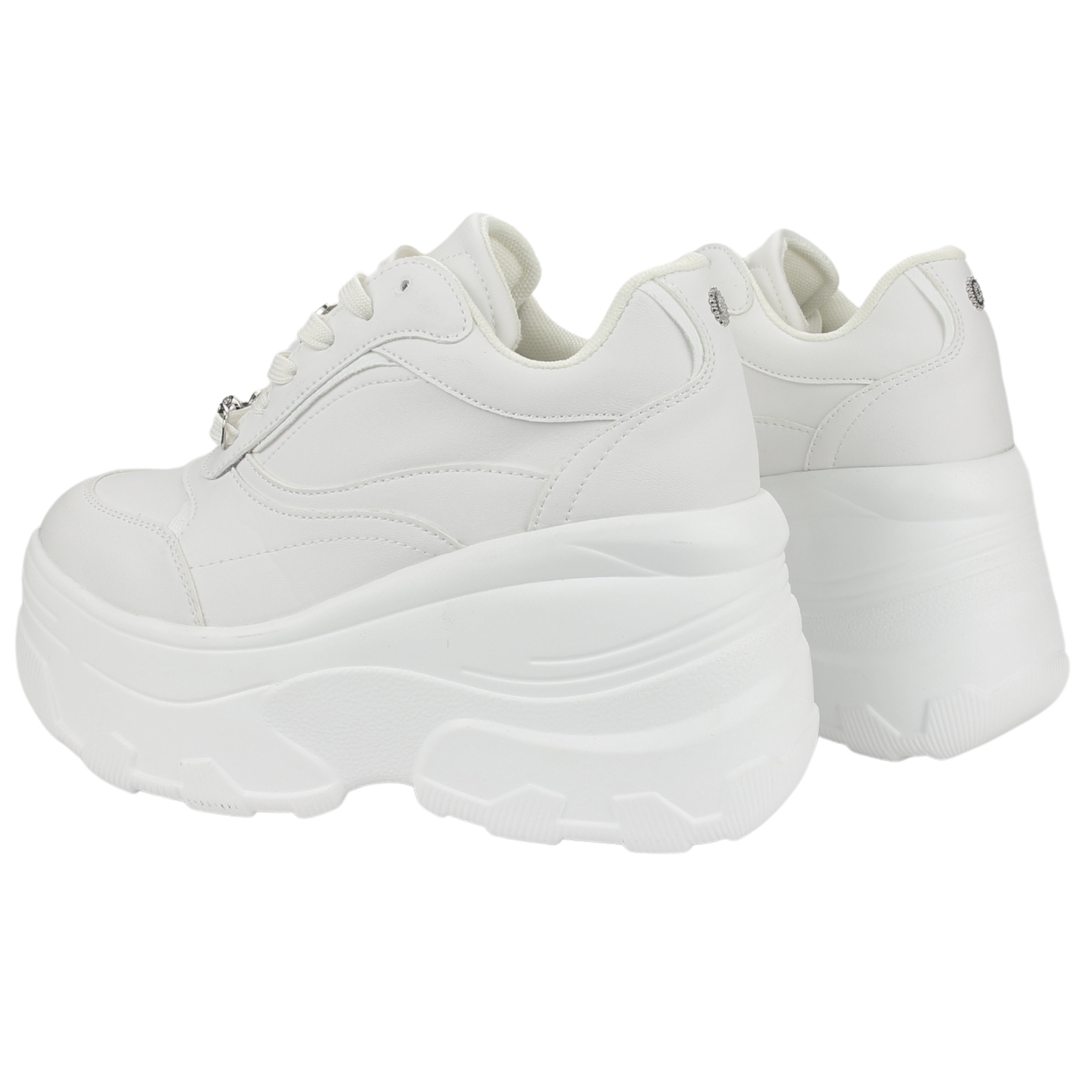 ZAPATILLAS MUJER CHALADA URBANAS BLANCO NAKE-1 - 6