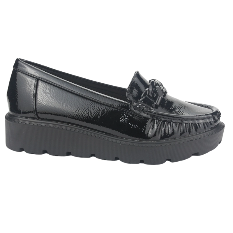 MOCASINES MUJER CHALADA NEGRO GRAN-21 CASUAL - 1