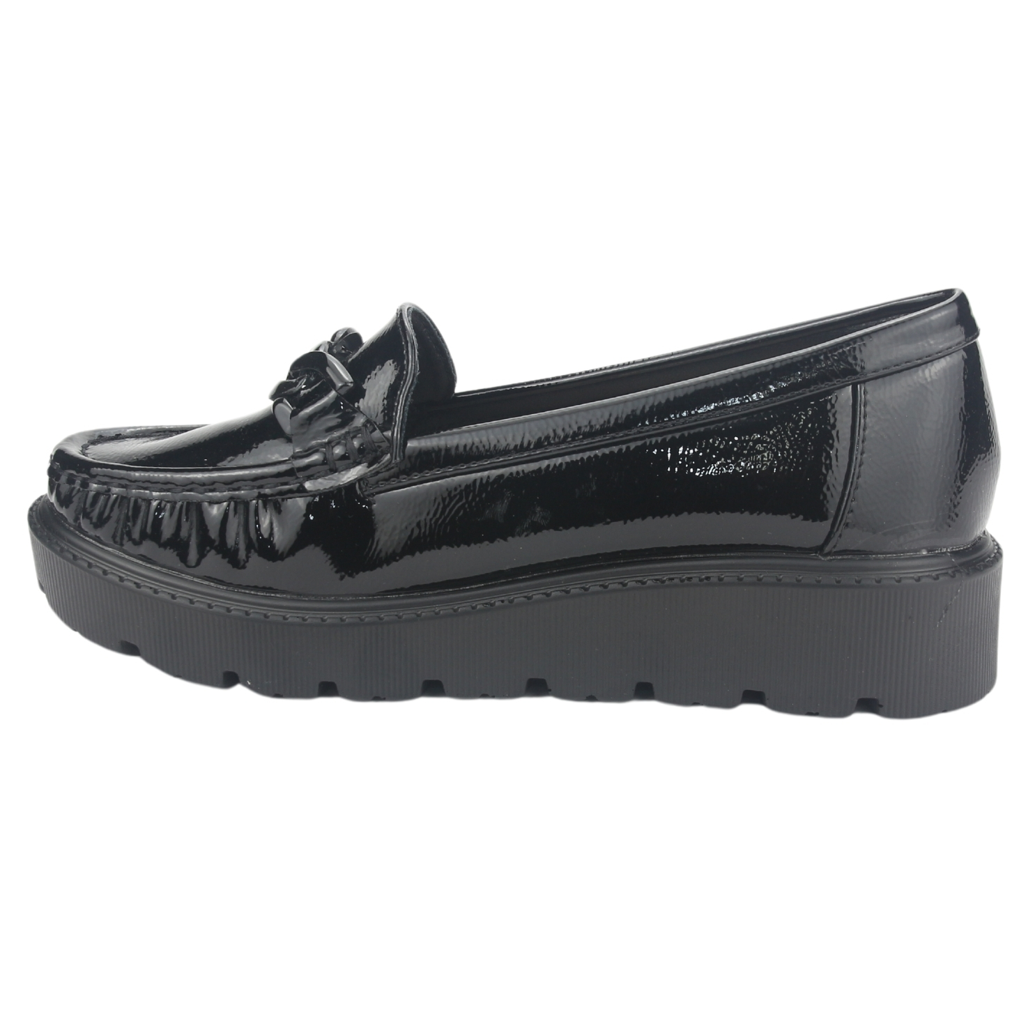 MOCASINES MUJER CHALADA NEGRO GRAN-21 CASUAL - 2
