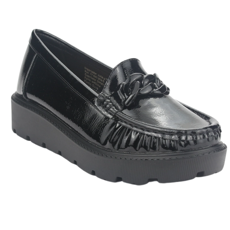 MOCASINES MUJER CHALADA NEGRO GRAN-21 CASUAL - 3