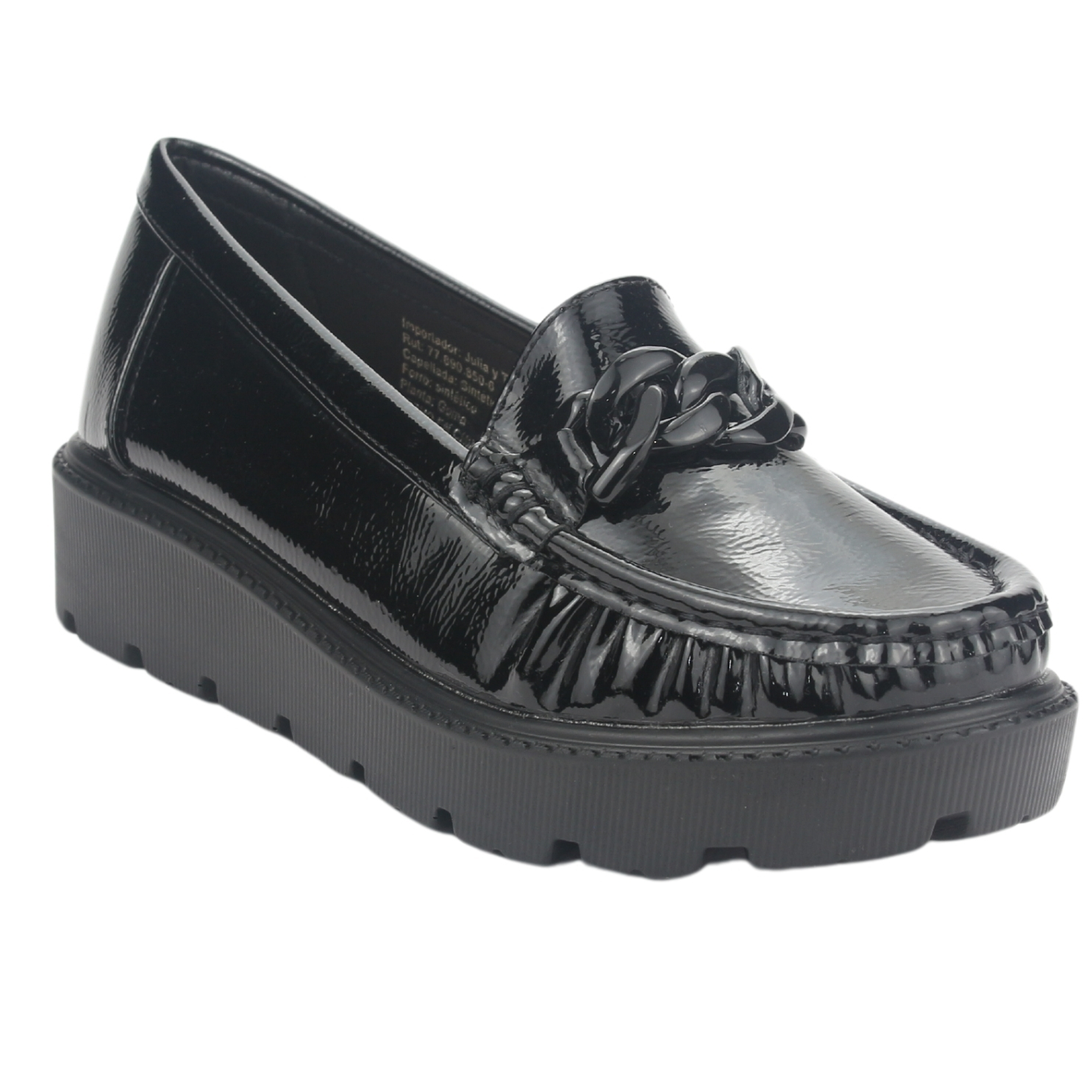 MOCASINES MUJER CHALADA NEGRO GRAN-21 CASUAL - 3