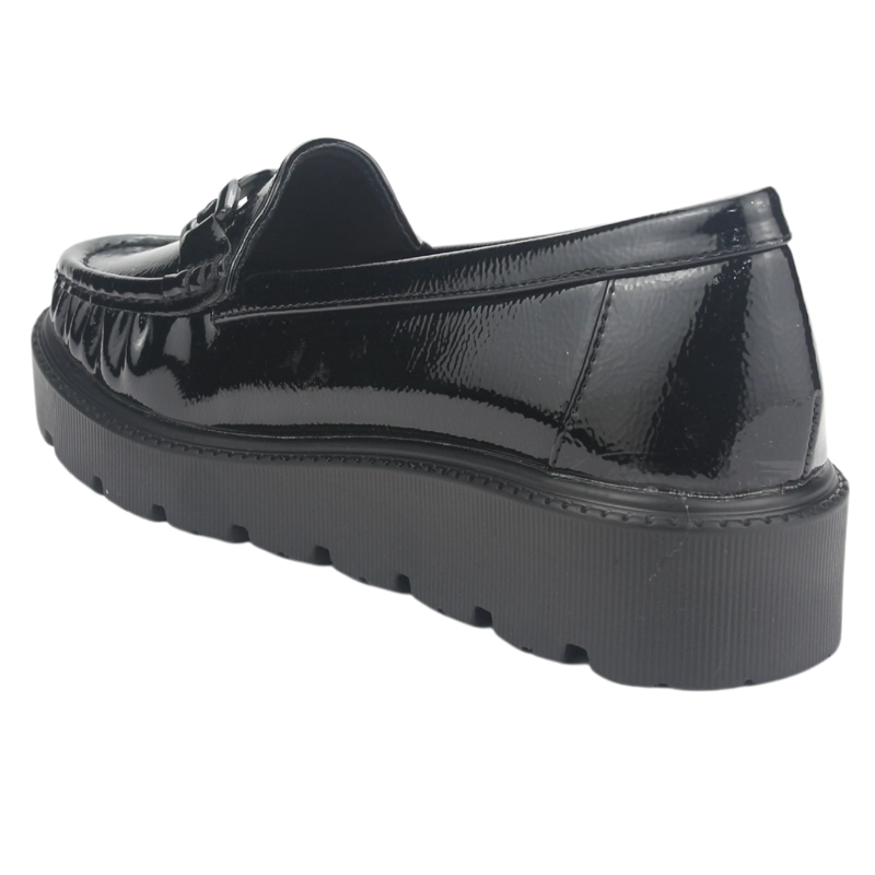MOCASINES MUJER CHALADA NEGRO GRAN-21 CASUAL - 4