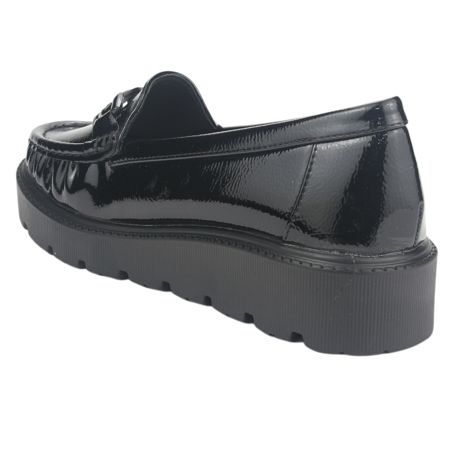 MOCASINES MUJER CHALADA NEGRO GRAN-21 CASUAL - 4