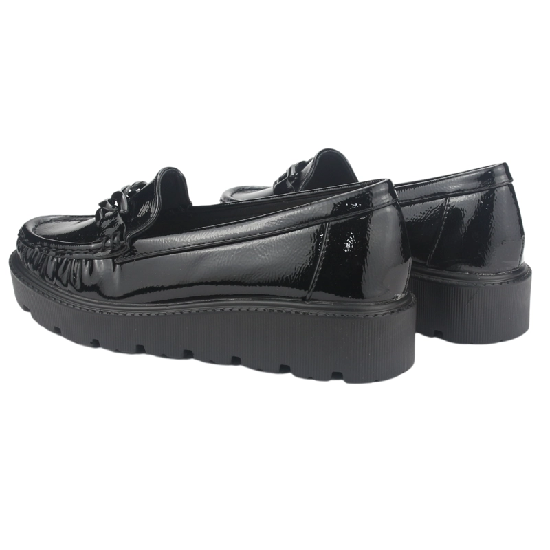 MOCASINES MUJER CHALADA NEGRO GRAN-21 CASUAL - 6