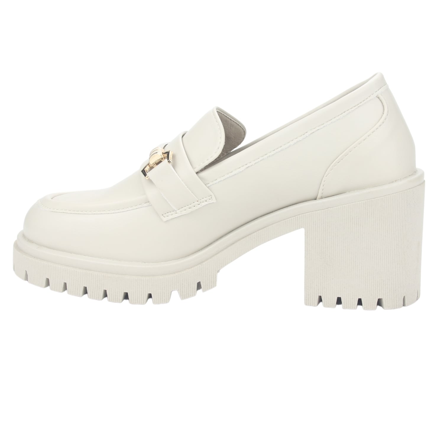 MOCASIN CHALADA MUJER JUPPI-1 BEIGE MODA - 2