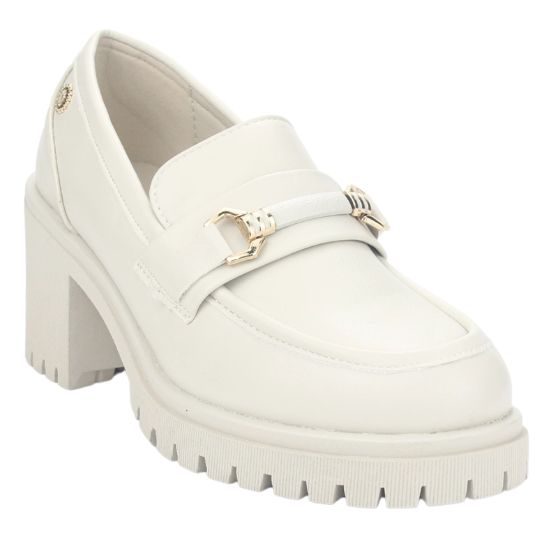 MOCASIN CHALADA MUJER JUPPI-1 BEIGE MODA - 3