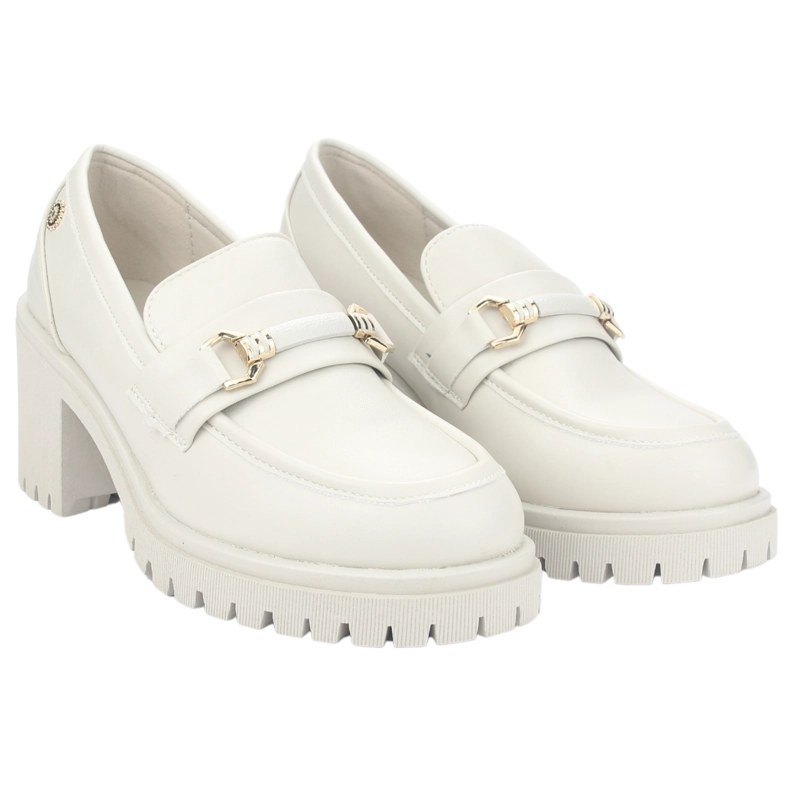 MOCASIN CHALADA MUJER JUPPI-1 BEIGE MODA - 5