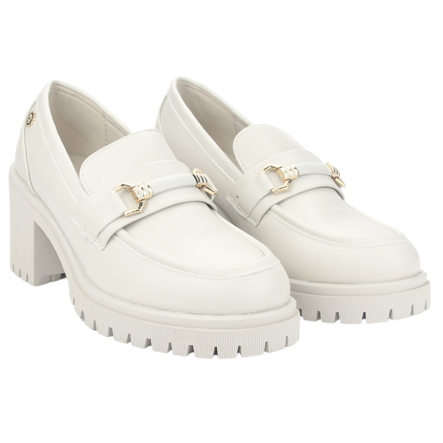 MOCASIN CHALADA MUJER JUPPI-1 BEIGE MODA - 5