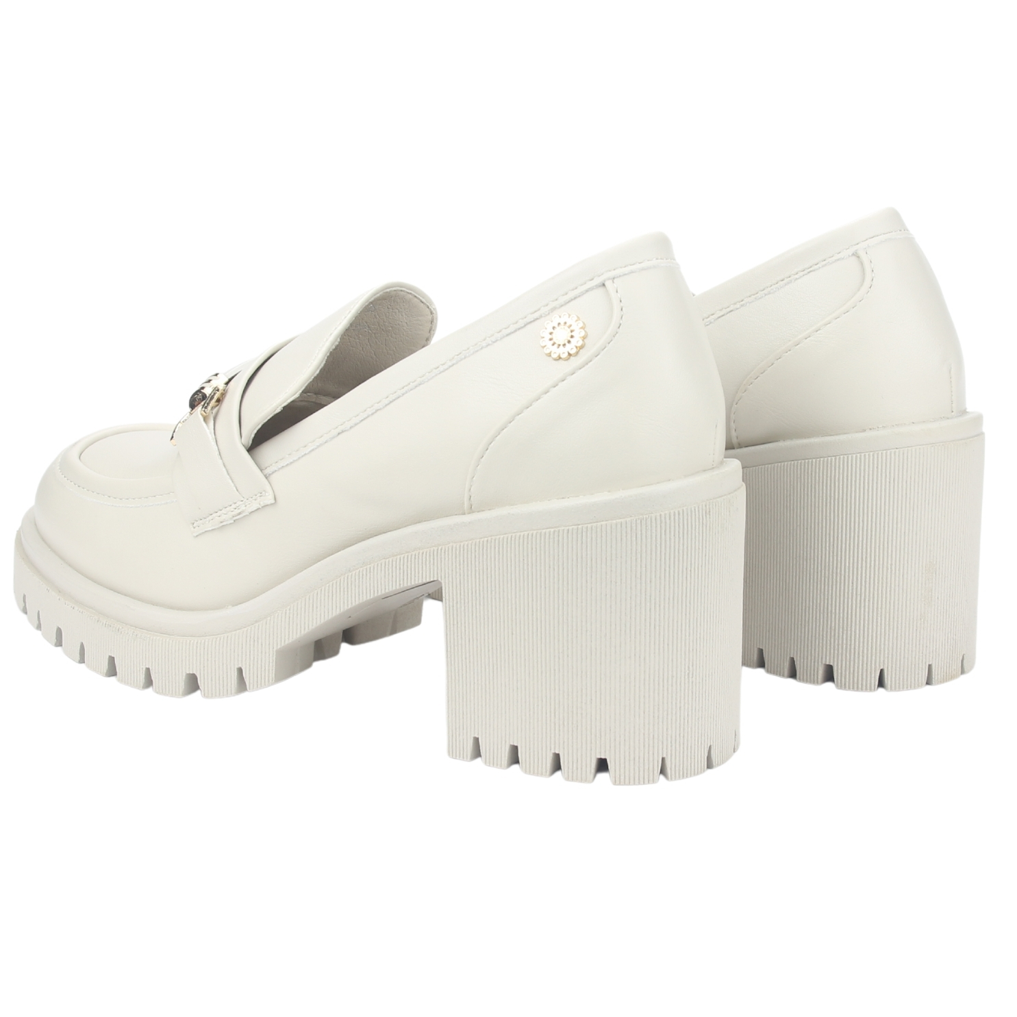 MOCASIN CHALADA MUJER JUPPI-1 BEIGE MODA - 6