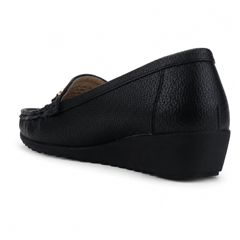 MOCASINES MUJER CHALADA NEGRO MALU-2 CASUAL - 4