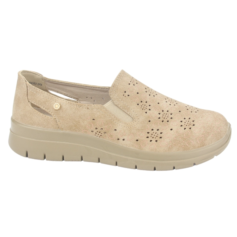 ZAPATO CHALADA MUJER FINEST-4 BEIGE CASUAL - 1