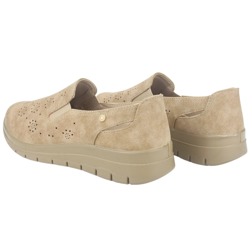 ZAPATO CHALADA MUJER FINEST-4 BEIGE CASUAL - 6