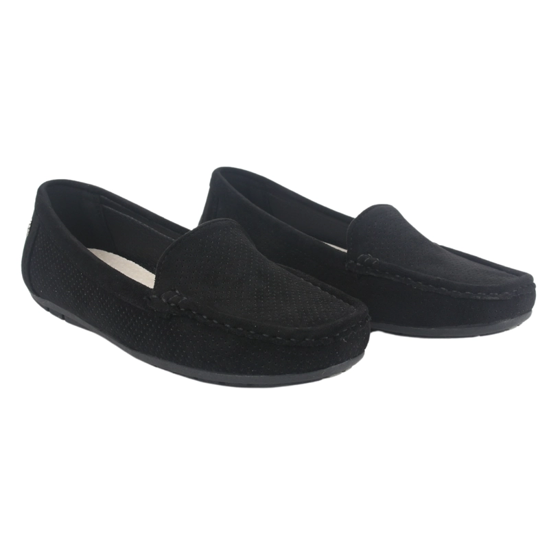 MOCASINES MUJER CHALADA NEGRO NAUTICO-2 CASUAL - 5