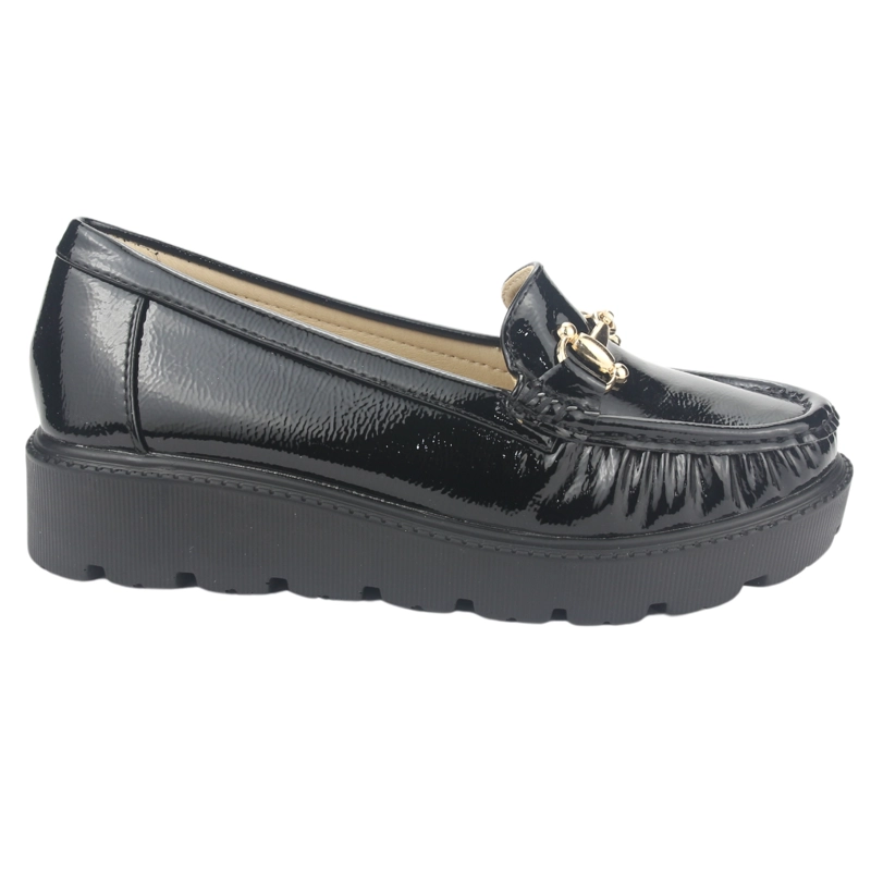 MOCASINES MUJER CHALADA NEGRO GRAN-20 CASUAL - 1