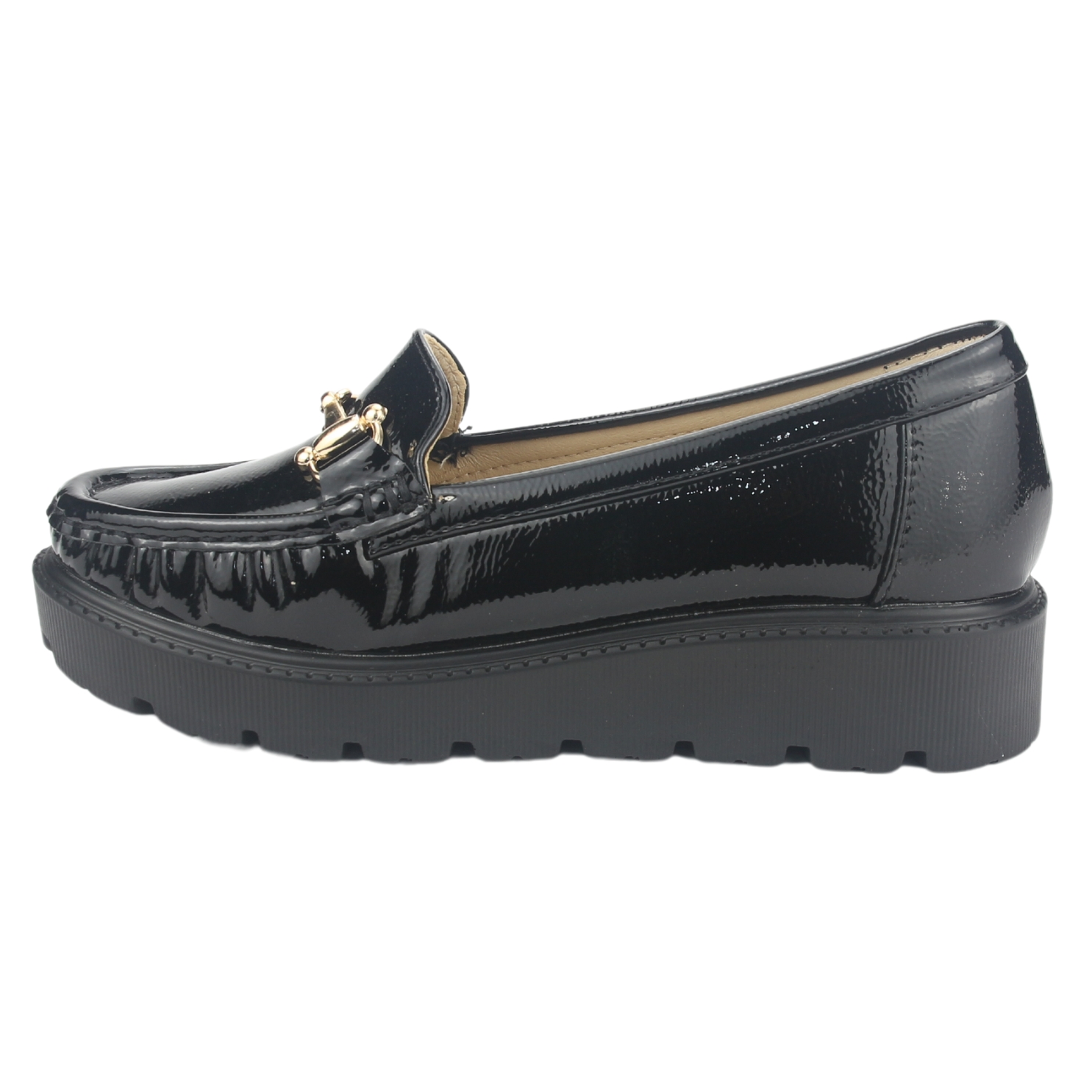 MOCASINES MUJER CHALADA NEGRO GRAN-20 CASUAL - 2