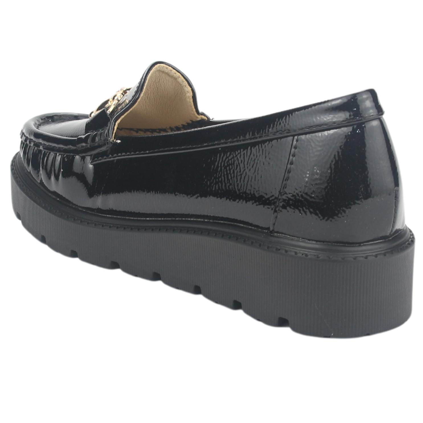 MOCASINES MUJER CHALADA NEGRO GRAN-20 CASUAL - 4