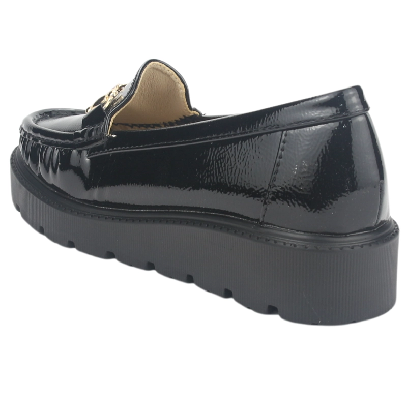 MOCASINES MUJER CHALADA NEGRO GRAN-20 CASUAL - 4
