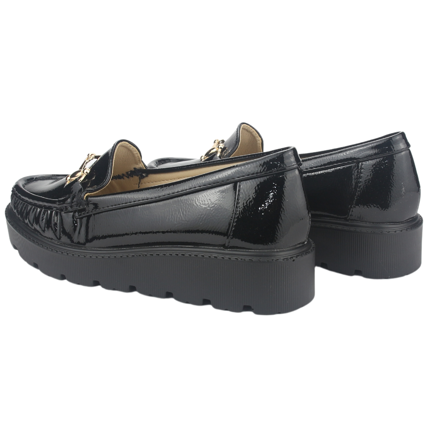 MOCASINES MUJER CHALADA NEGRO GRAN-20 CASUAL - 6