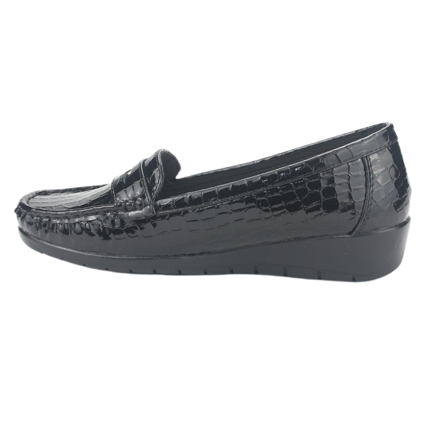 MOCASINES MUJER CHALADA NEGRO MAYA-1 CASUAL - 2