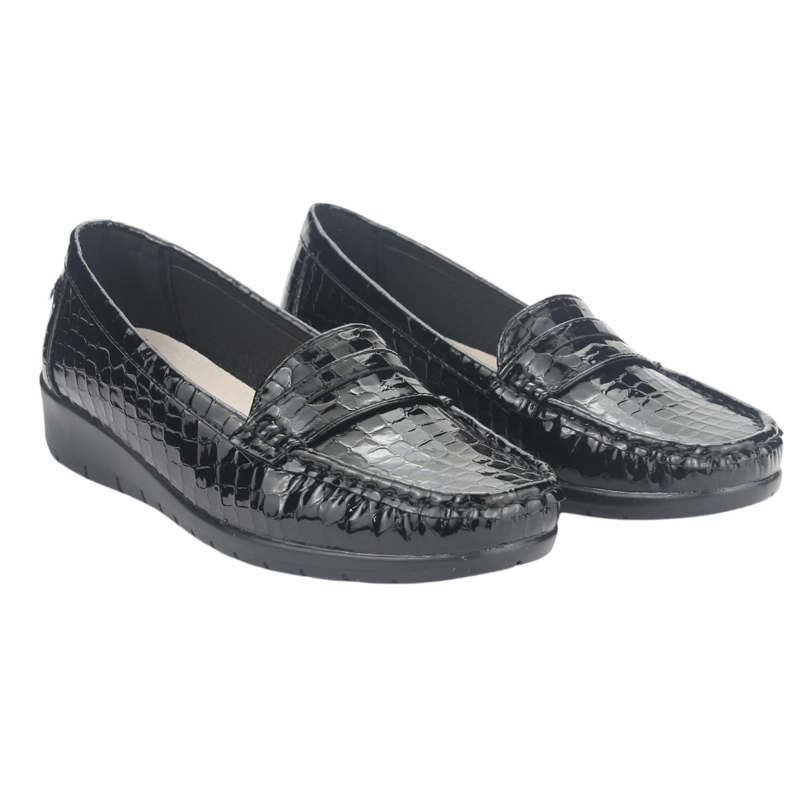 MOCASINES MUJER CHALADA NEGRO MAYA-1 CASUAL - 5