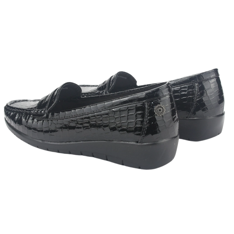 MOCASINES MUJER CHALADA NEGRO MAYA-1 CASUAL - 6