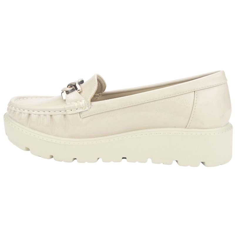 MOCASINES MUJER CHALADA BEIGE GRAN-21 CASUAL - 2