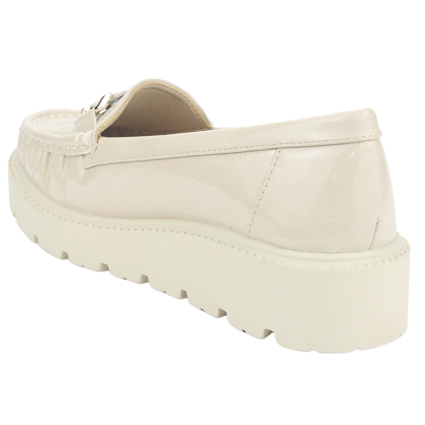 MOCASINES MUJER CHALADA BEIGE GRAN-21 CASUAL - 4