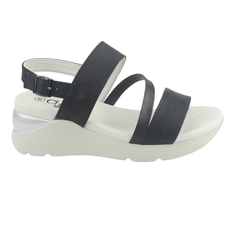 SANDALIA MUJER CHALADA NEGRO YOYI-1 CASUAL - 1