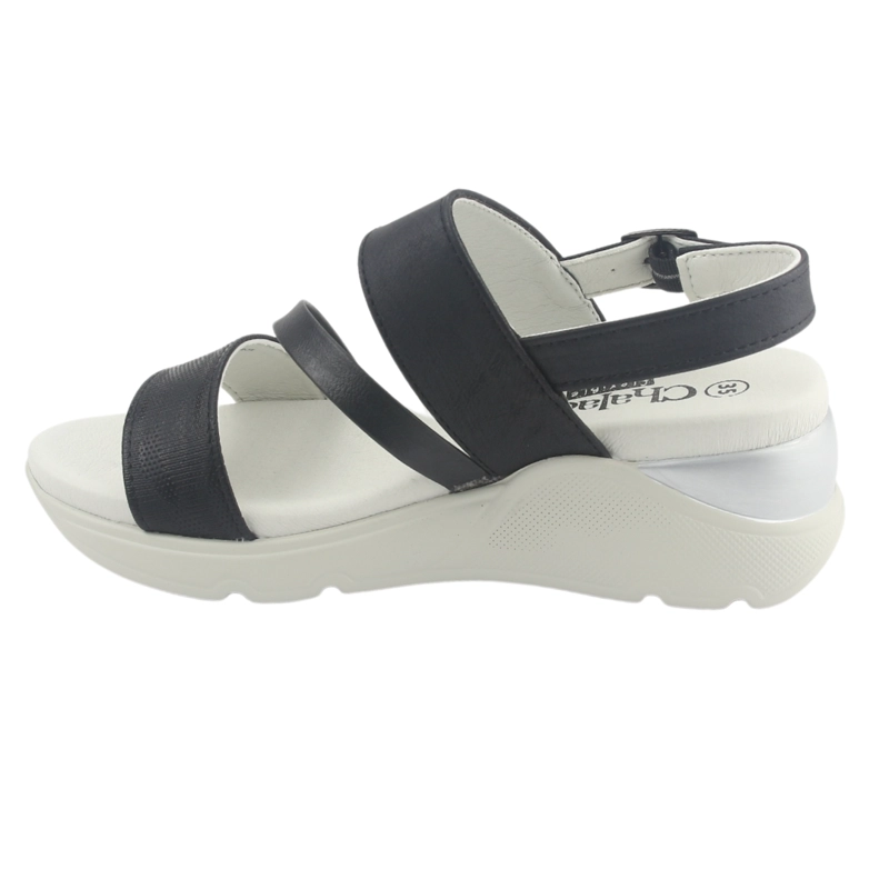 SANDALIA MUJER CHALADA NEGRO YOYI-1 CASUAL - 2