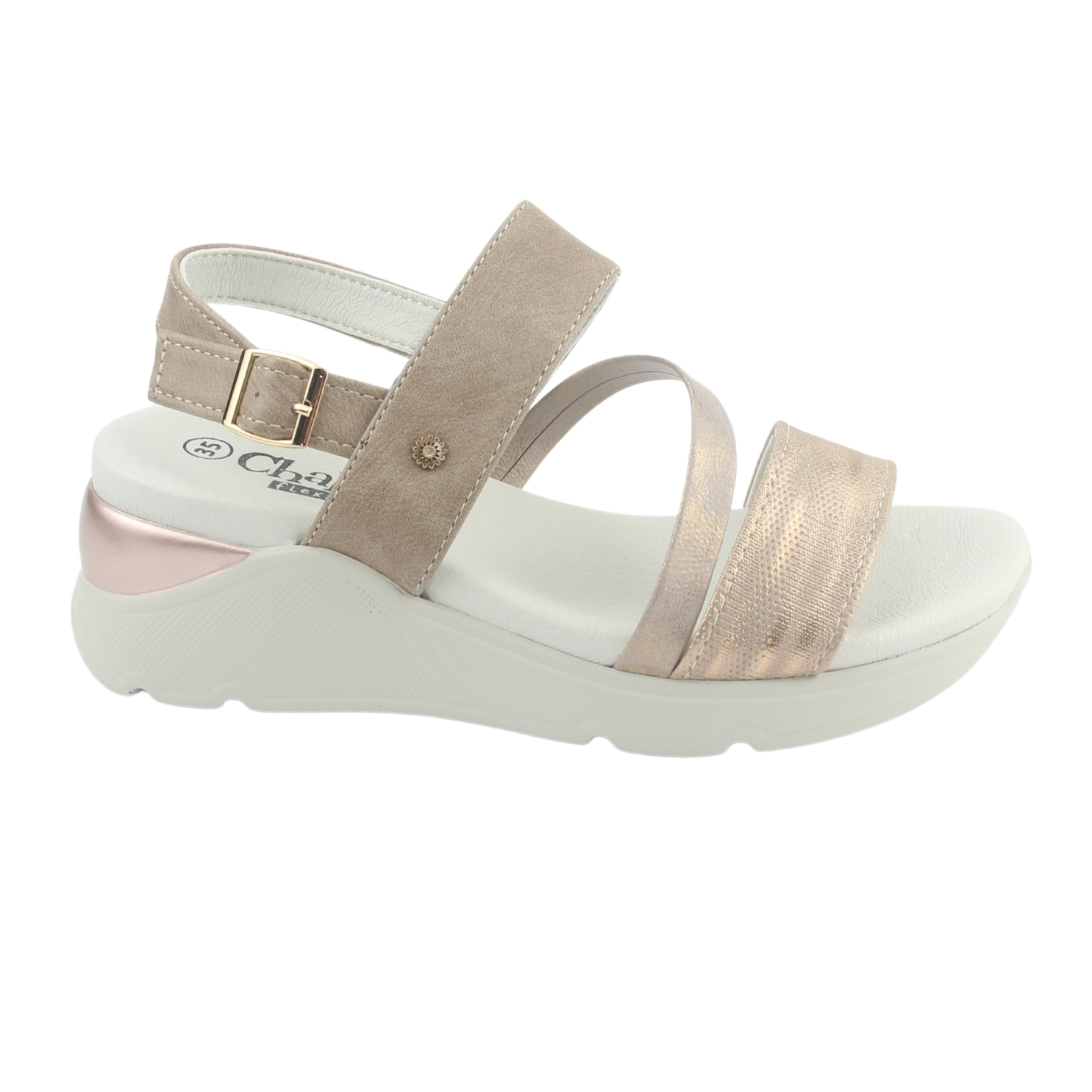 SANDALIA MUJER CHALADA ROSADO YOYI-1 CASUAL - 1