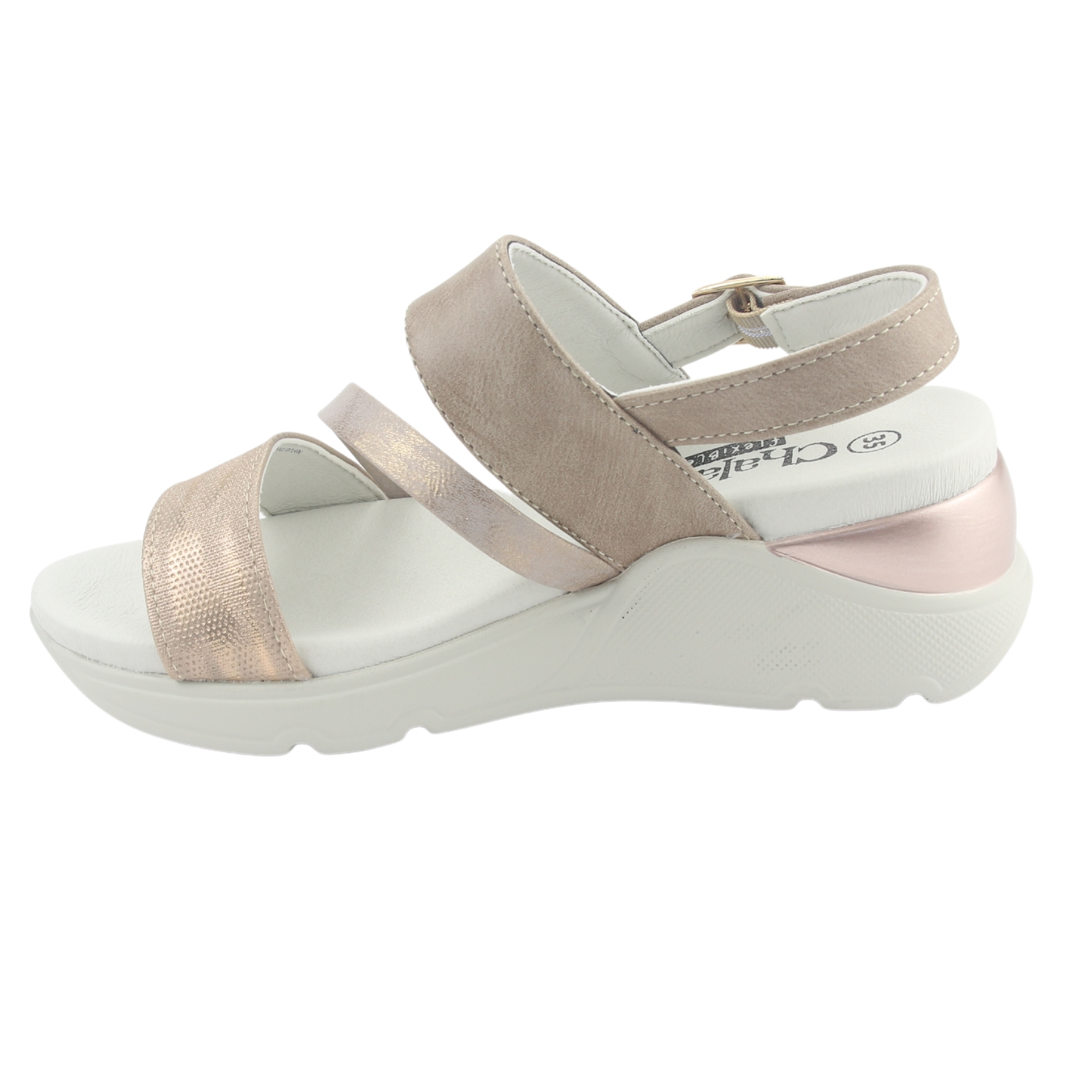 SANDALIA MUJER CHALADA ROSADO YOYI-1 CASUAL - 2