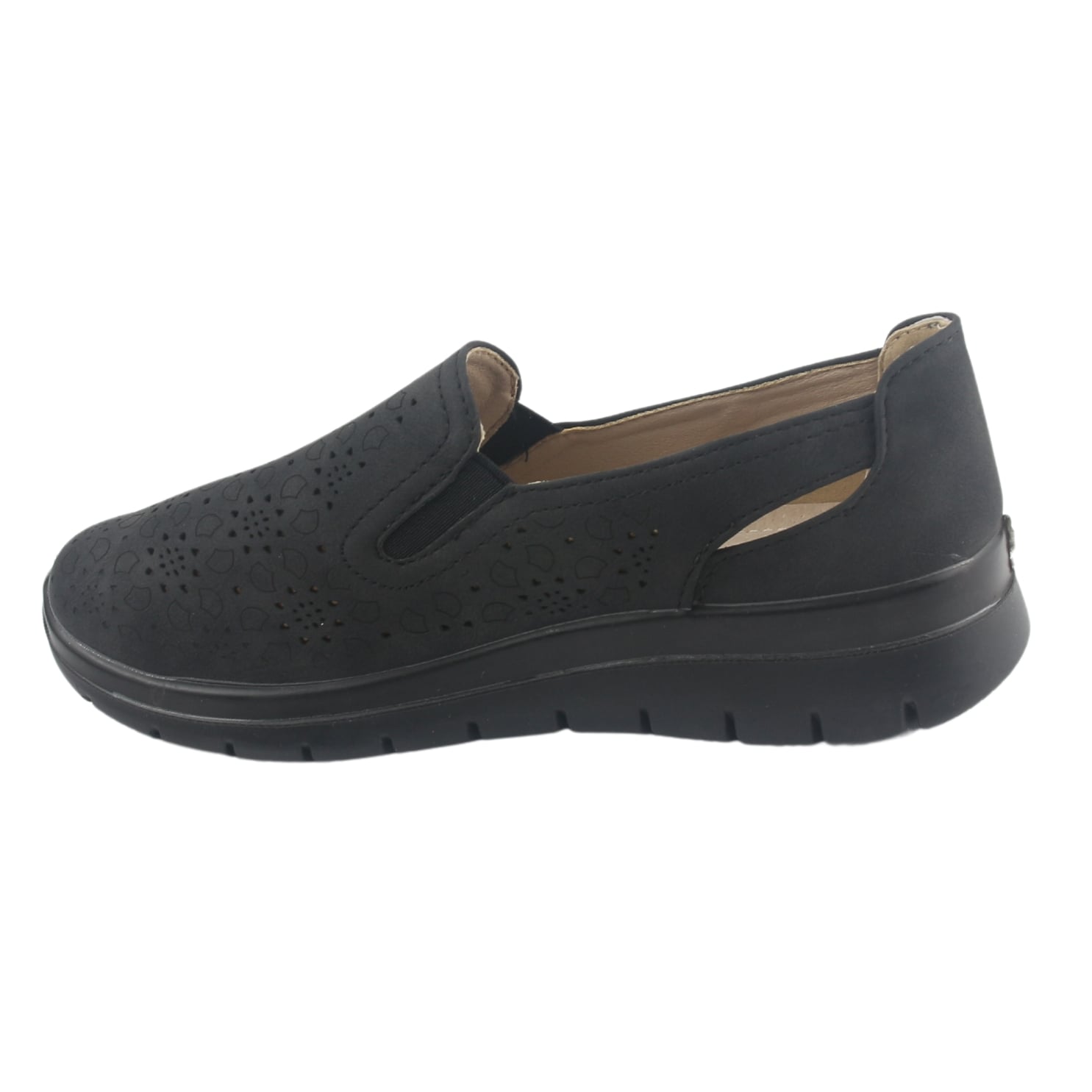 ZAPATO CHALADA MUJER FINEST-4 NEGRO CASUAL - 2