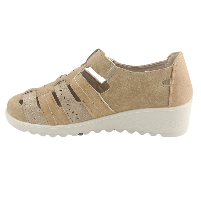 ZAPATO CHALADA MUJER DEZA-2 BEIGE CASUAL - 2