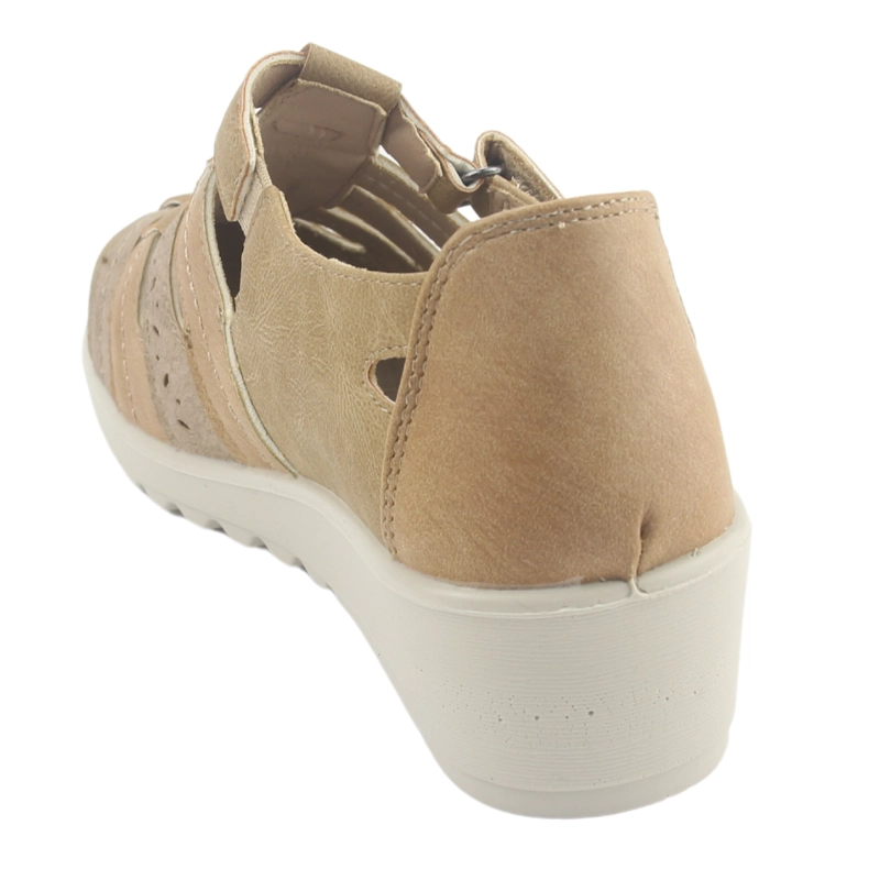 ZAPATO CHALADA MUJER DEZA-2 BEIGE CASUAL - 4